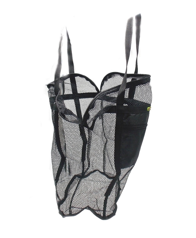 Borsa Rasport a rete nera con taschino per funghi tartufi   