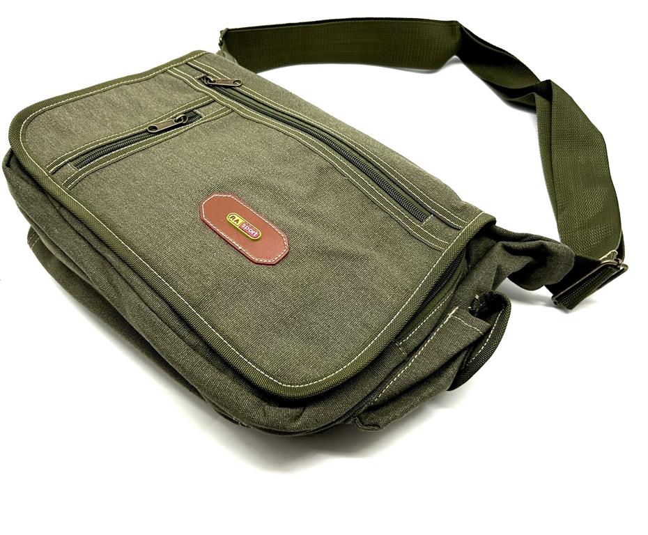 Canvas bag chest men's casual shoulder bag man Bag Satchel Bag Backpack  all-match multifunction ferrino male
