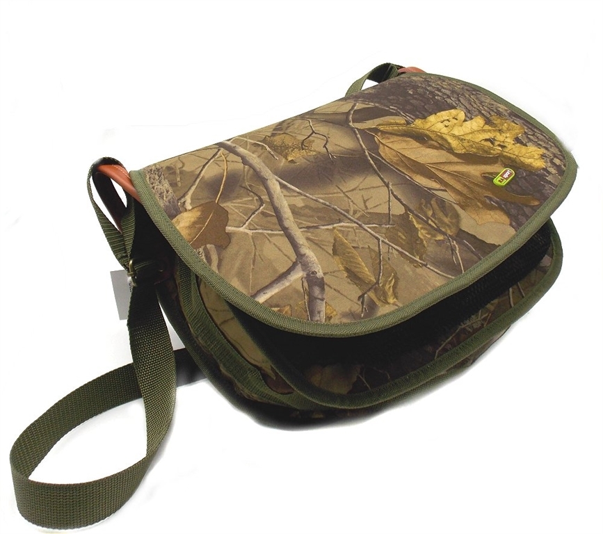 Carniere borsa in nylon con rete colore camo Rasport      