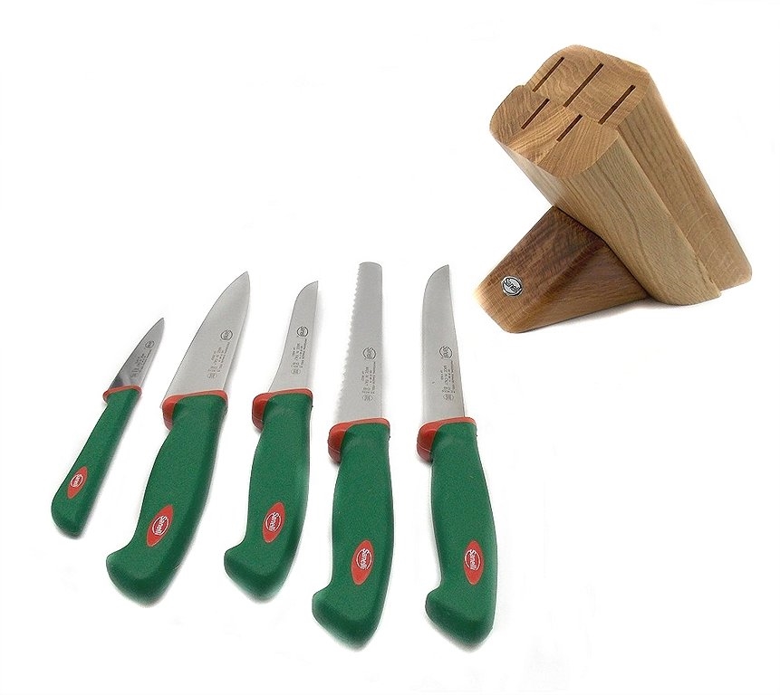 Coltello Pane - manico olivo 28 cm - DUE BUOI Knives