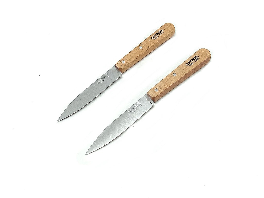 Coltello Opinel da cucina sottile 2 pezzi lama cm 10