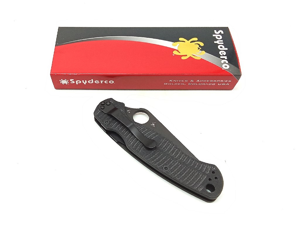 Coltello Spyderco  para military 2 salt  black