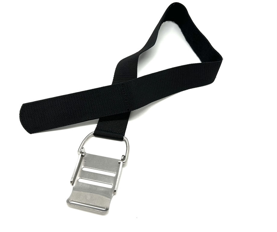Fascia serraggio bombole da sub con fibbia inox Mac