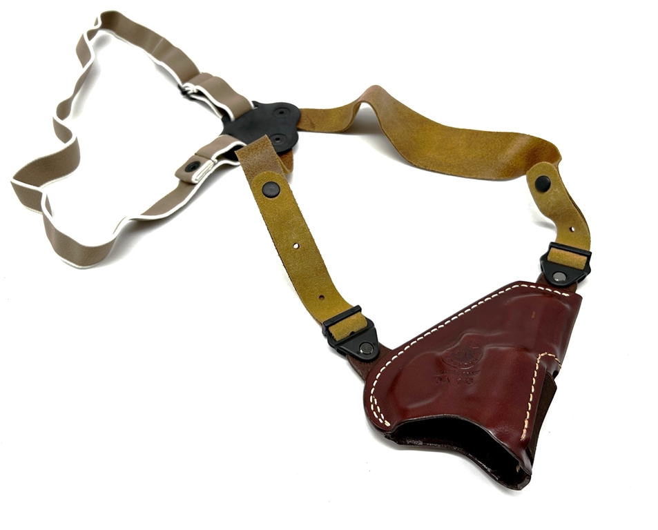 Fondina Vega cuoio ascellare DA116 per ruger sp101 serie DA1