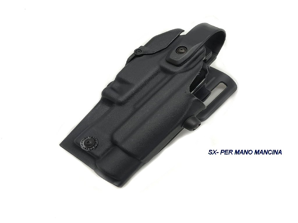 Fondina Vega in polimero VKQO804  Quantum in polimero per Glock 17/47 con torcia e RDO olografo