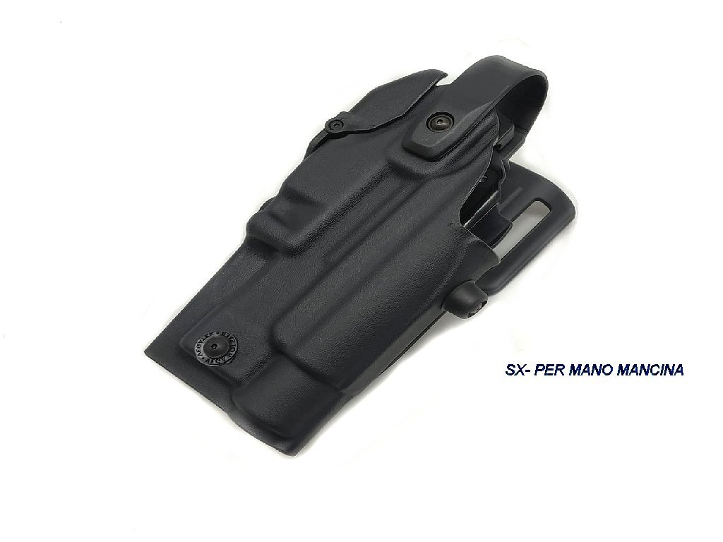 Fondina Vega in polimero VKQO809  Quantum in polimero per Glock 19 con torcia e RDO olografo