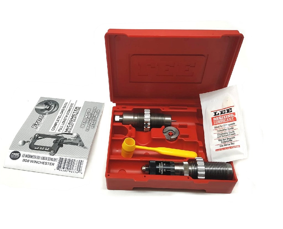 Lee Set 2 matrici 308 Winchester Micrometer a lunghezza intera 92370