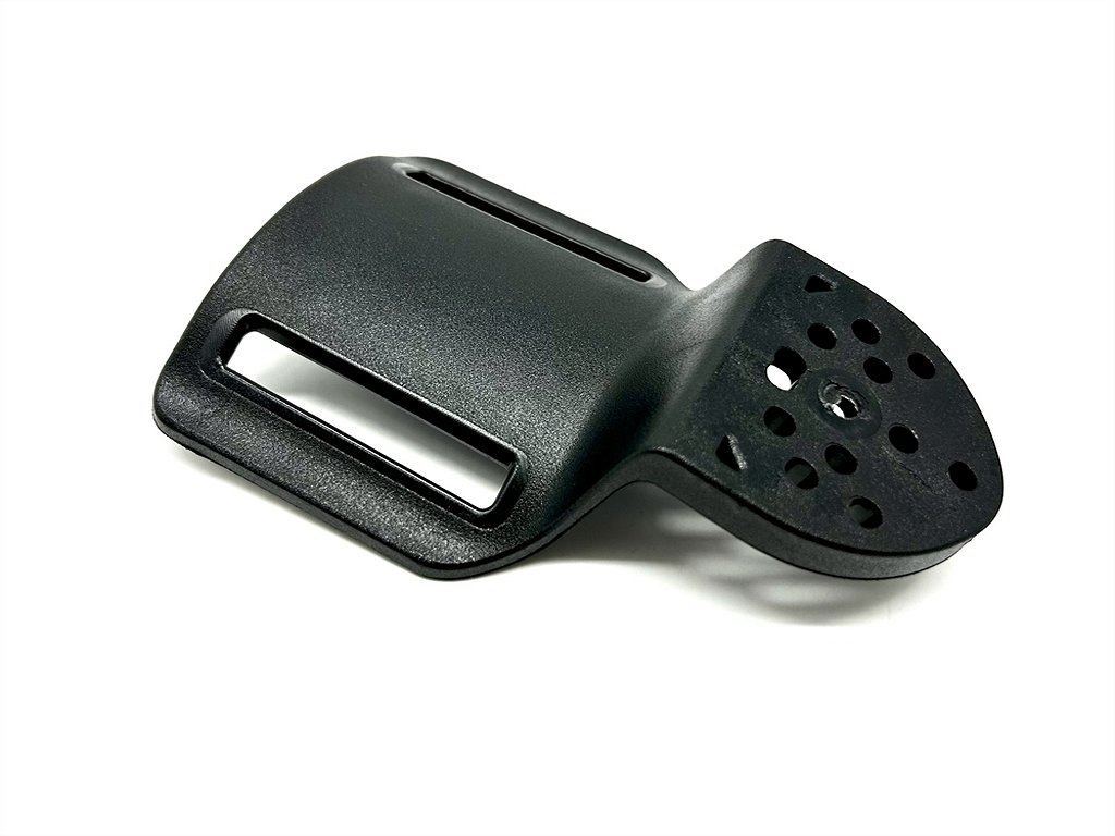 VEGA HOLSTER 8VP63 PORTA TORCIA UNIVERSALE IN POLIMERO CON PASSANTE  ROTATIVO 360° COLORE VERDE