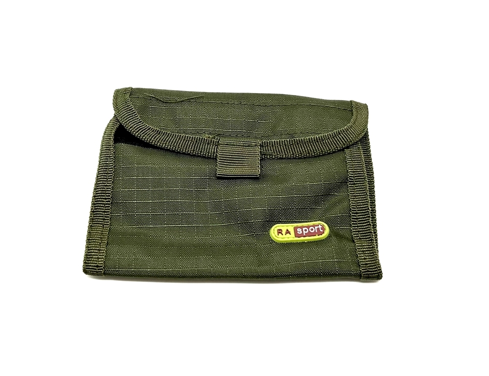 Porta licenza in nylon verde Rasport