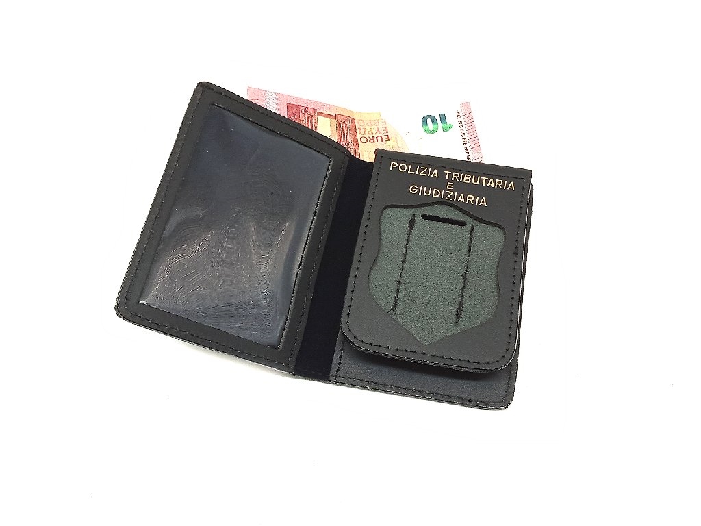 Portafoglio Vega cuoio 1WD158 per placca operativa Dogane 