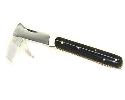 Coltello zuavo manico in finto corno DE LUCA