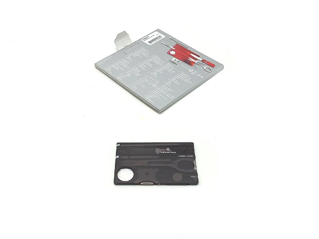 Swiss Card Nera Victorinox multiuso